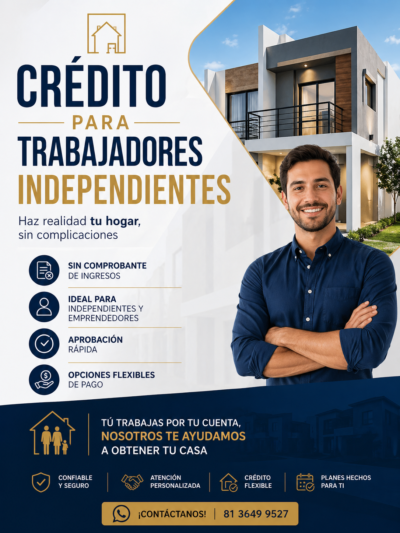 Creditos para trabajadores independientes