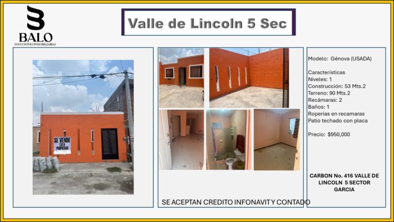 VALLE DE LINCOLN GARCIA